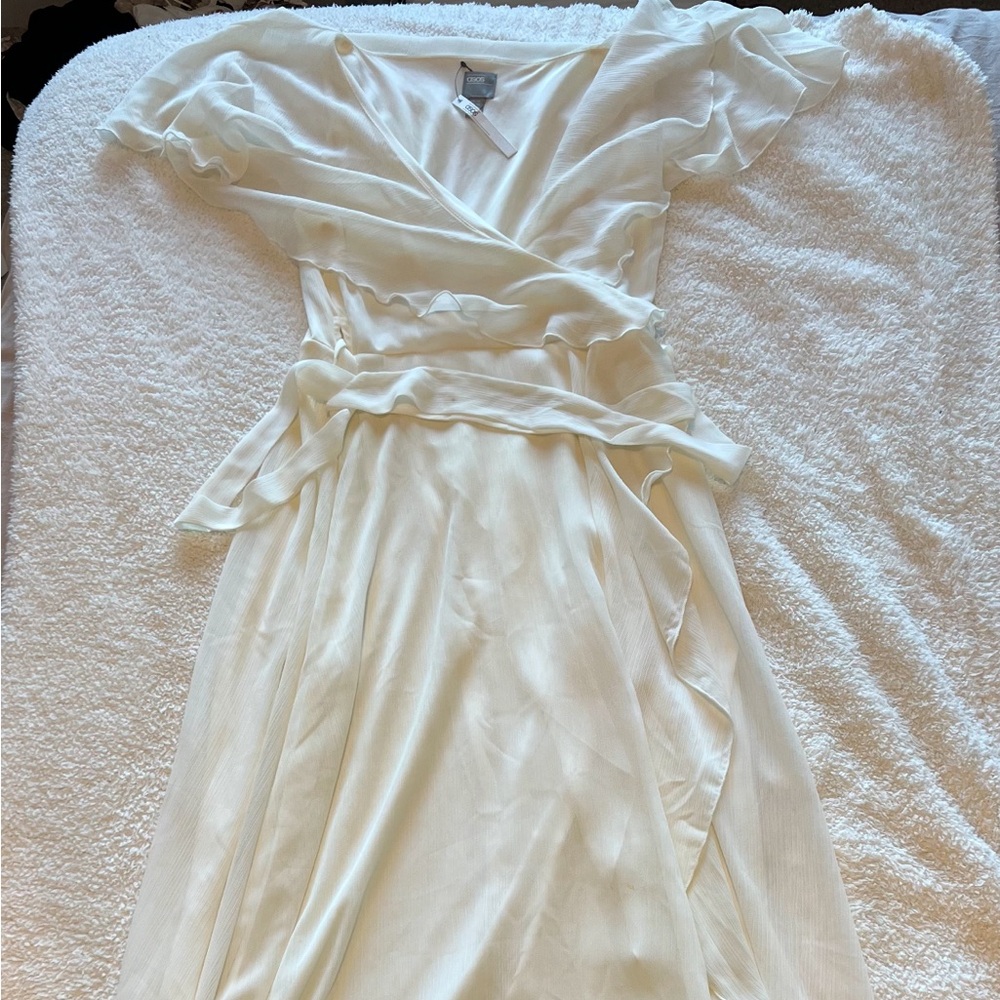 ASOS wrap style maxi dress